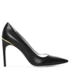 GIVENCHY BLACK LEATHER PUMPS,HG16115S