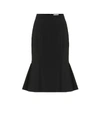 ALEXANDER MCQUEEN STRETCH-WOOL SKIRT,P00436717