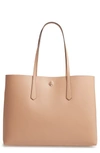 Kate Spade Large Molly Leather Tote In Light Fawn