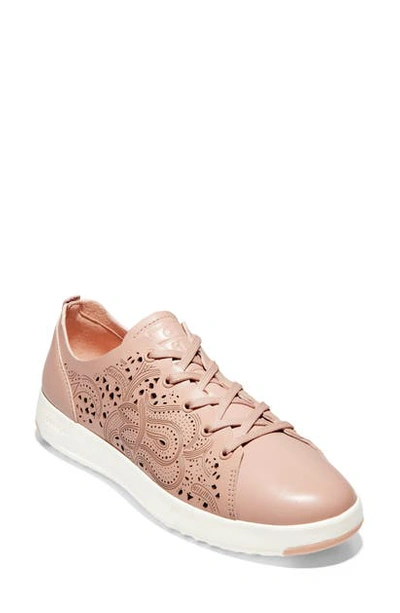 Cole Haan Grandpro Low Top Sneaker In Mahogany Rose Leather