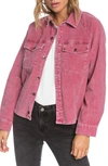 ROXY BE RIGHT THERE CORDUROY SHIRT JACKET,ERJWT03362