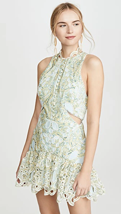 Acler Meredith Dress In New Paisley
