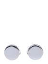 PAUL SMITH CIRCULAR CUFFLINKS WITH MULTICOLORED LINES,11178584