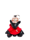 Burberry Thomas Bear Monogram Charm In Red