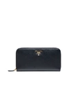 PRADA ZIP AROUND WALLET,11180573