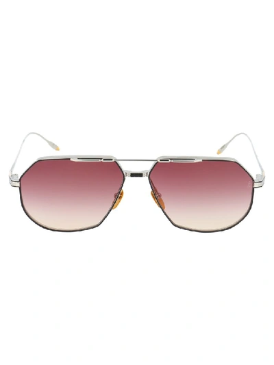 Jacques Marie Mage Sunglasses In Silver Fox
