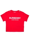 BURBERRY MINI ROBBIE LOGO T-SHIRT,11172829