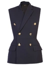 GIVENCHY DOUBLE-BREASTED GILET,11181644