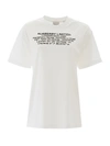 BURBERRY T-SHIRT WITH COORDINATES,11180674