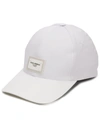 Dolce & Gabbana Cappello Da Baseball Con Placchetta Logata In White