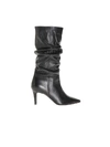 PINKO BLACK NAPPA LEATHER MEZCAL BOOT,11168251