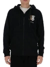 BURBERRY BURBERRY LOGO EMBROIDERED HOODIE