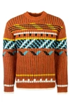 KENZO KENZO EMBROIDERED KNITTED JUMPER