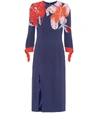 ETRO FLORAL STRETCH-CRÊPE DRESS,P00434488