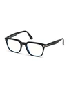 TOM FORD MEN'S SQUARE SOLID ACETATE OPTICAL FRAMES,PROD228620811