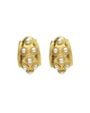 BEN-AMUN THICK PEARLY EARRINGS,PROD227890015