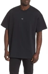 Nike X Mmw Nrg Oversize T-shirt In Black/ White