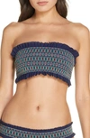 TORY BURCH COSTA BANDEAU BIKINI TOP,56953