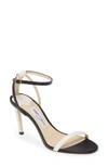 JIMMY CHOO MINNY TWO-TONE SANDAL,J000131097