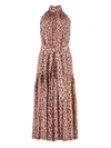 ZIMMERMANN LEOPARD-PRINT SILK LONG DRESS,11183008