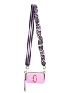 Marc Jacobs Snapshot Multicolor Leather Camera Bag In Pink