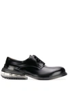 MAISON MARGIELA CLEAR HEEL DERBY SHOES