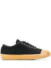 MARNI LOW-TOP CANVAS SNEAKERS