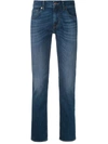 7 FOR ALL MANKIND SLIMMY NY STRAIGHT JEANS