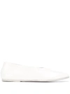 Marsèll Coltellaccio Slip-on Ballerina Shoes In White