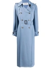 VALENTINO PLEATED TRENCH COAT