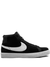 Nike Sb Zoom Blazer Mid Sneakers 864349-002 In Black