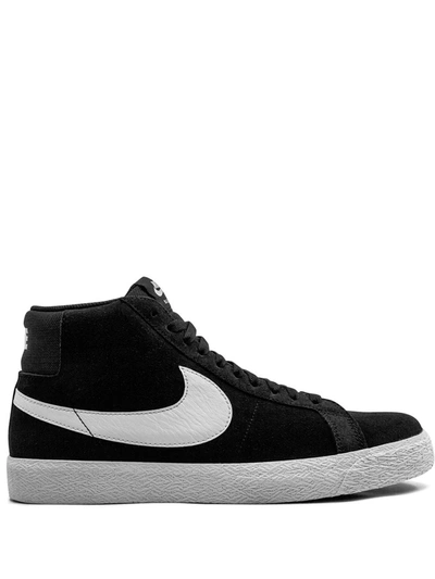 Nike Sb Zoom Blazer Mid Sneakers 864349-002 In Black