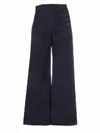 CHLOÉ BUTTONED FLARED TROUSERS,11183311