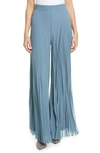 MAX MARA PAGODE PLEATED GEORGETTE PANTS,113103046000410