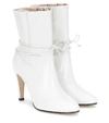 GUCCI LEATHER ANKLE BOOTS,P00433874