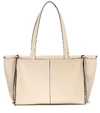 LOEWE CUSHION SMALL LEATHER TOTE,P00440191