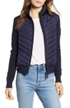 CANADA GOOSE HYBRIDGE QUILTED & KNIT JACKET,6931L