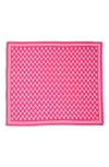 Alexander Mcqueen Skull Print Modal Scarf In Fuchsia/ Pink