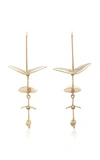 ANNETTE FERDINANDSEN 14K GOLD EARRINGS,796265