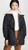 SEE BY CHLOÉ QUILTED PARKA