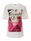 ALEXANDER MCQUEEN EXPLODED DRESS T-SHIRT,11184764