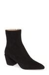 CHLOÉ LAURENA SCALLOP POINTED TOE BOOTIE,C20S28801