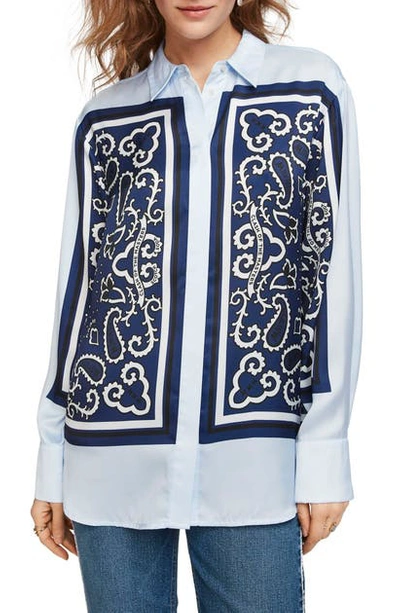 Scotch & Soda Banner Button-up Blouse In Combo A