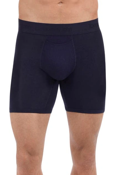 Tommy John Second Skin 8-inch Boxer Briefs In Dress Blues