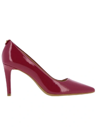 Michael Michael Kors Pumps Dorothy  Patent Leather Pumps In Cherry