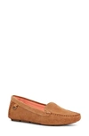 Ugg Flores Driving Loafer In Chestnut