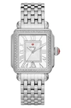 MICHELE DECO MADISON MID DIAMOND WATCH HEAD & BRACELET, 33MM,MWW06T000163