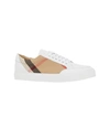 BURBERRY NEW SALMOND CHECK LEATHER trainers,PROD226240304