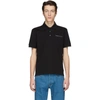 Givenchy Slim-fit Short-sleeved Polo Shirt In Black