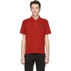 GIVENCHY GIVENCHY RED TAPE LOGO POLO